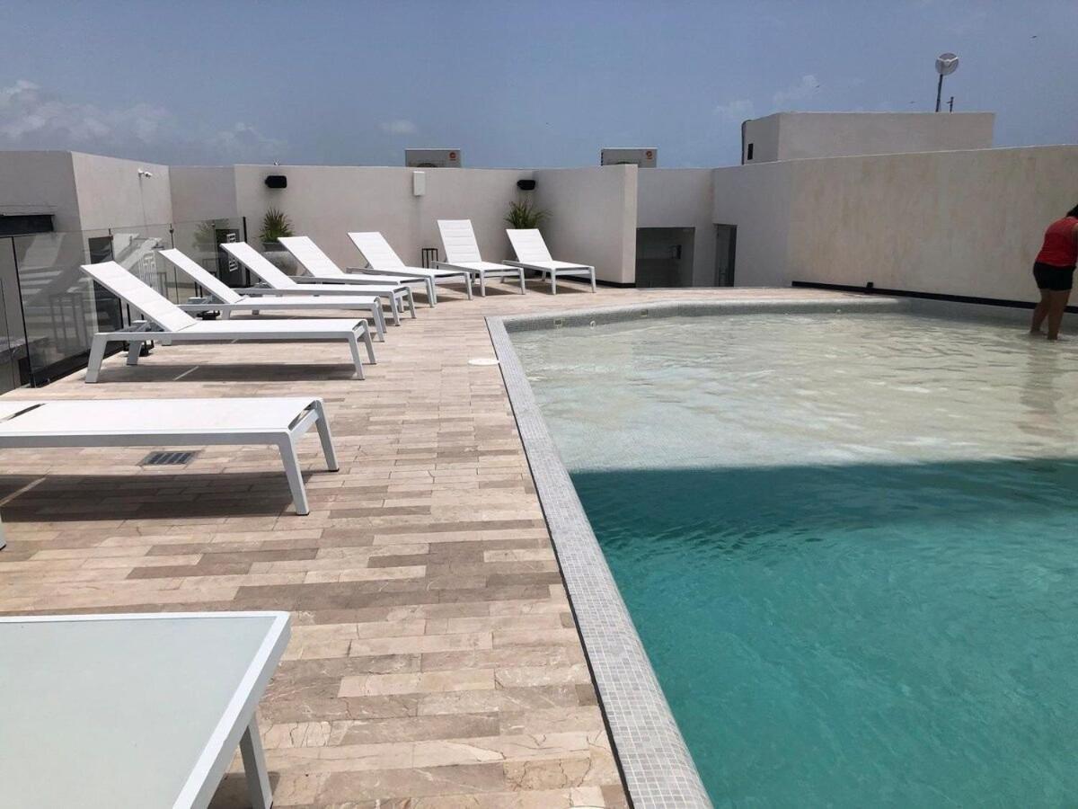 Deluxe Aparment Whit Beach & Ocean View 8 Pax Playa del Carmen Exteriér fotografie